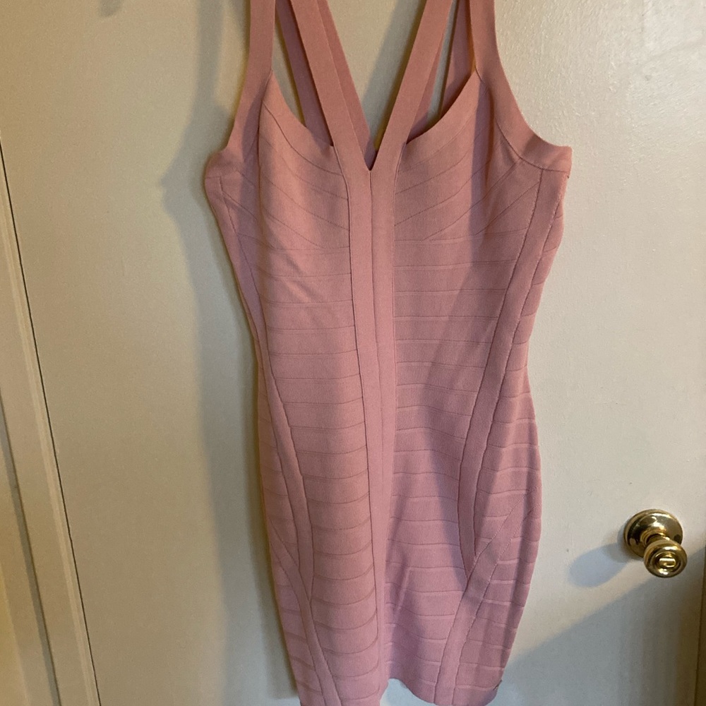 New Guess Pink dress with straps